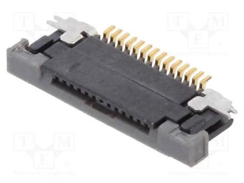 Conector: FFC/FPC, horizontais, PIN: 14, contacto.