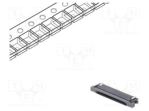 Conector: FFC/FPC, horizontais, PIN: 24, contacto.