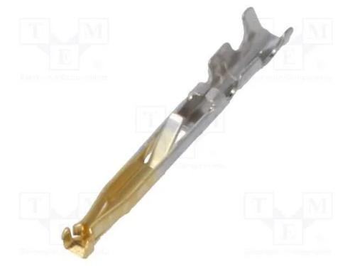 Contacto, Fêmea, Dourado, 30awg, Hr25, Cerrar, com Cabo, 1a