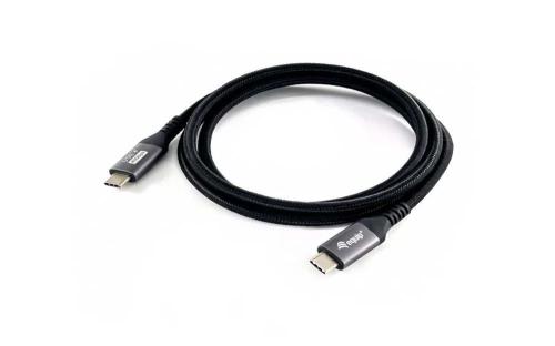EQUIP 128381 CABO USB 1,2 M USB4 GEN 3X2 USB C PR.