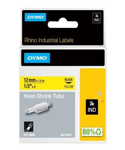 DYMO 18056 ETIQUETADORA PRETO SOBRE AMARELO