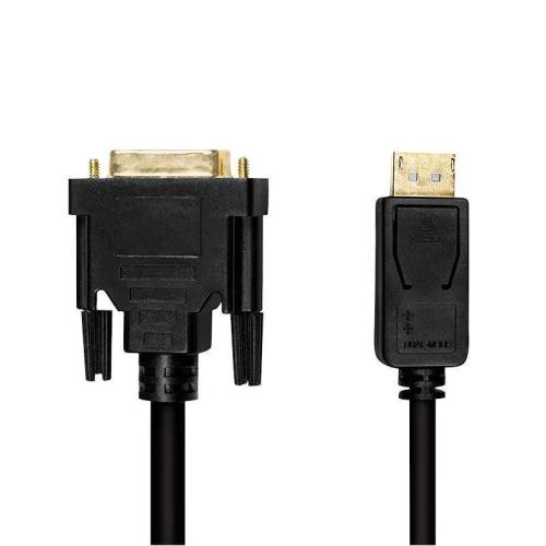 Logilink Displayport-Kabel Dp 1.2 Zu Dvi 1.2 2,0m Schwarz