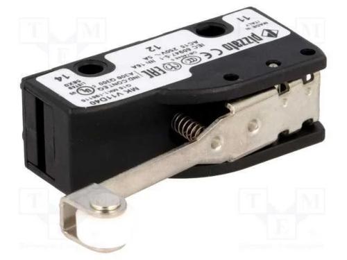 Microinterruptor SNAP ACTION, com alavanca (com r.