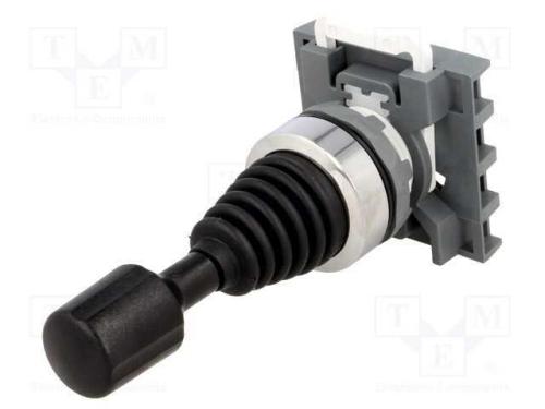 Interruptor: joystick, 22mm, Pos.estáv: 1, preto,.