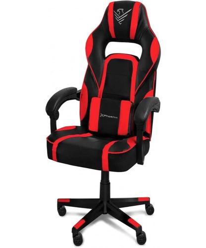 Cadeira de Gaming Phoenix TROPHY Vermelho/Preto