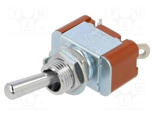 Interruptor: de alavanca, Pos: 2, SPDT, ON-ON, 6A.