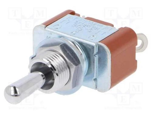Interruptor: de alavanca, Pos: 3, SP3T, (ON)-OFF-.