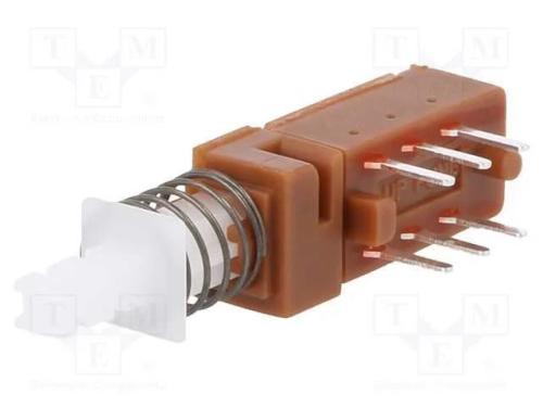 Interruptor: de Pressão, Pos: 2, 0,5a/100vac, 2a/25vdc, On-(On)