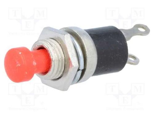 Interruptor: de Pressão, Pos: 2, Spst-No, 3a/125vac, Off-(On), 7mm