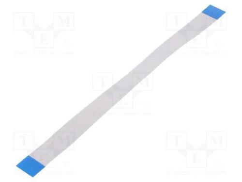 Fita FFC, Fios: 20, Raster fita: 0,5mm, contactos.