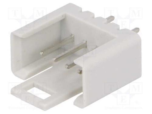 Tomada, Idc, Macho, Pin: 4, Simples, Tht, Estanhado, 2,54mm, Pz1100