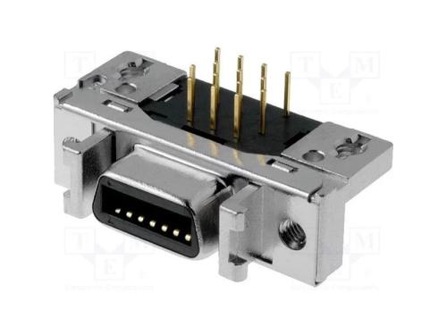 Conector: Mdr, Pin: 14, Blindadas, Bloqueio: Trinco, Tomada, Fêmea