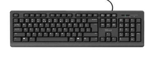 TRUST PRIMO TECLADO USB QWERTY ESPANHOL PRETO