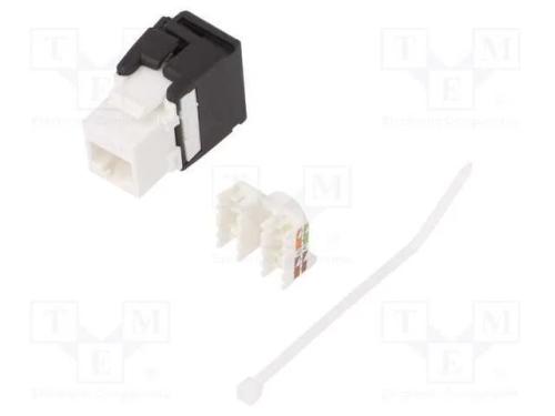 Tomada, RJ45, Cat: 5e,6, Keystone,não blindados,P.