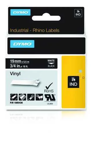 DYMO 1805436 ETIQUETADORA BRANCO SOBRE PRETO