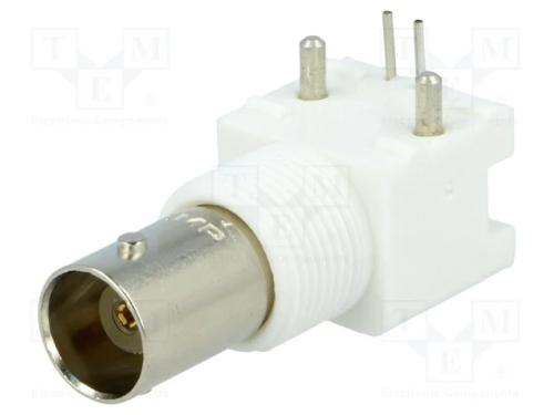 Tomada, BNC, fêmea, angulares 90, 50O, THT, para .