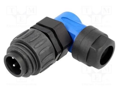 Conector: redondos, ficha, com cabo, PIN: 4, mach.