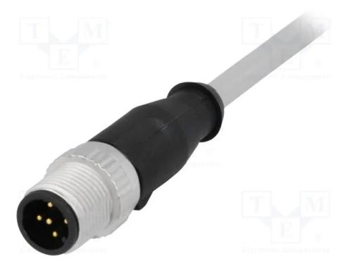 Ficha, M12, PIN: 5, macho, código A-DeviceNet / C.