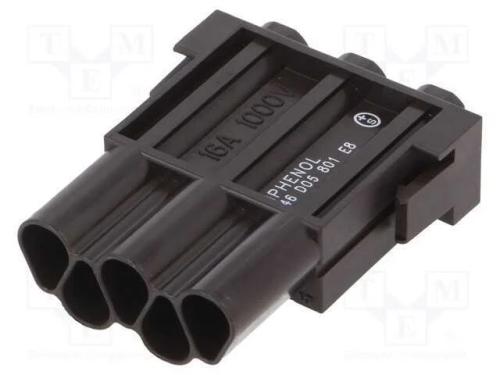 Conector: Hdc, Módulo, Macho, C146,Heavymate M, Pin: 5, 1kv