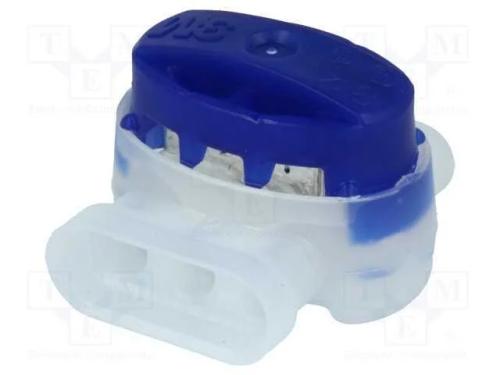Conector rápido, Scotchlok, IDC, 0,5÷1,5mm2, azul.