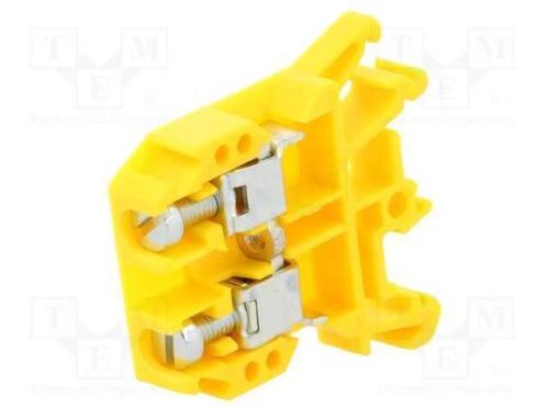Conector: de carril, 0,5÷10mm2, faixas: 1, braçad.