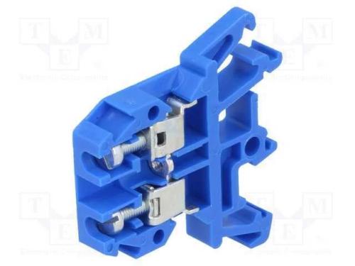Conector: de carril, 0,5÷4mm2, faixas: 1, braçade.
