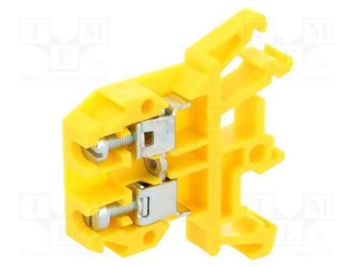 Conector: de carril, 0,5÷4mm2, faixas: 1, braçade.