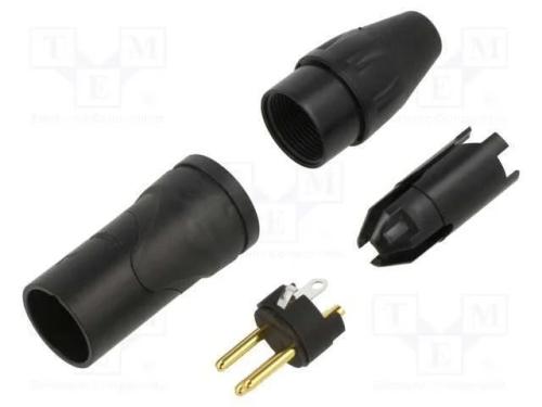 Metal Plug Str Cord 3 Pin
