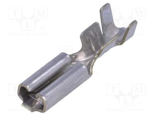 Conetor: plano, 2,8mm, 0,8mm, macho, 0,5÷1,25mm2,.
