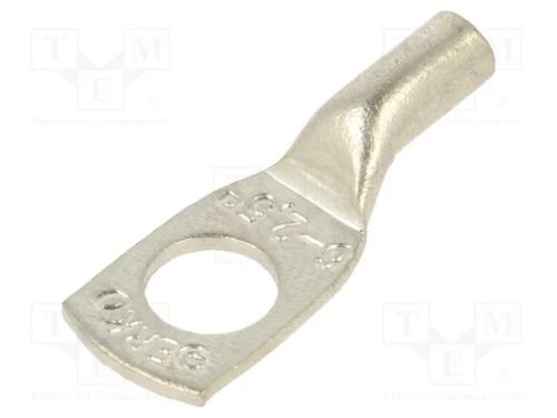 Terminal: anel tubular, M6, 2,5mm2, cerrar, com c.