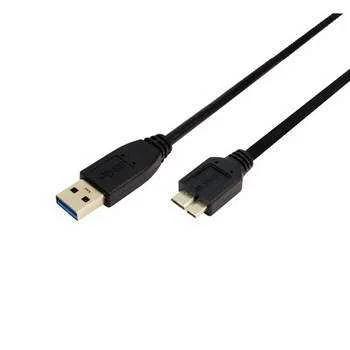 LogiLink USB Kabel A -> micro B St/St 0.60m schw.
