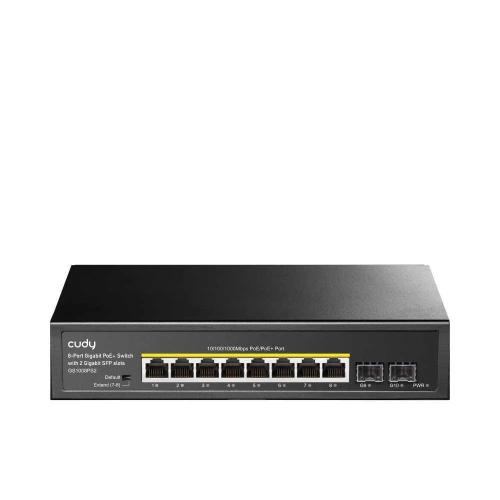 *cudy Gs1008ps2 Switch 8 Xge Poe+ 120w 2xsfp