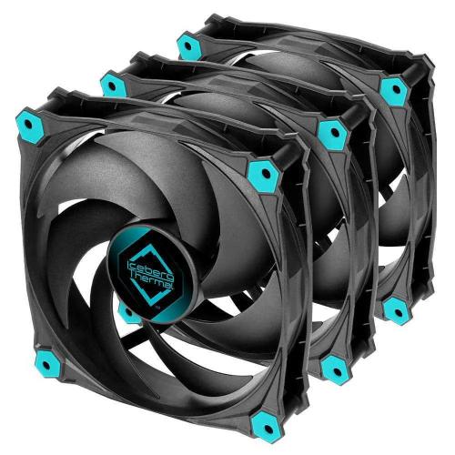 Iceberg Thermal Icegale Silent - 120mm Black (3er Pack)*