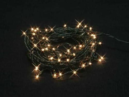 Burstlight LED - 20 M - 220 White Lamps (44 Flash) - Green Wire - 24 V