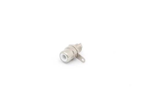 Rca Binding Post Female - Nickel - White