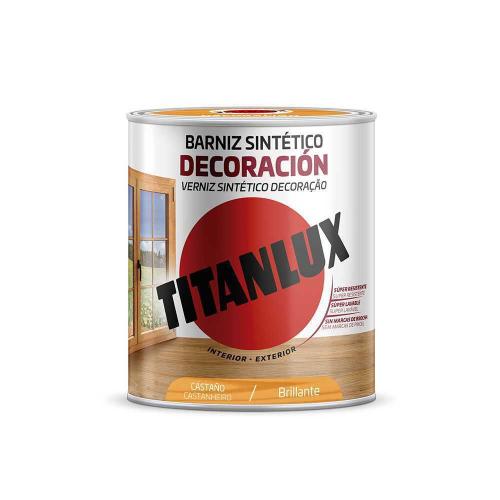 Verniz Sintético Decoração Brilhante Castanho 0,2.