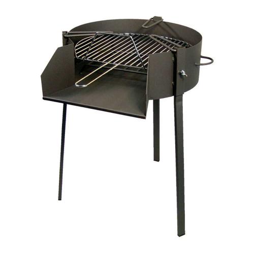 Churrasqueira Redonda com Suporte para Frigideira Paella Ø60cm Imex El Zorro