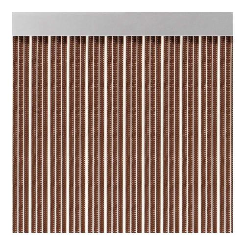 Cortina Per Porta Cinta S-350 Castanho 90x210cm M63569 Acudam