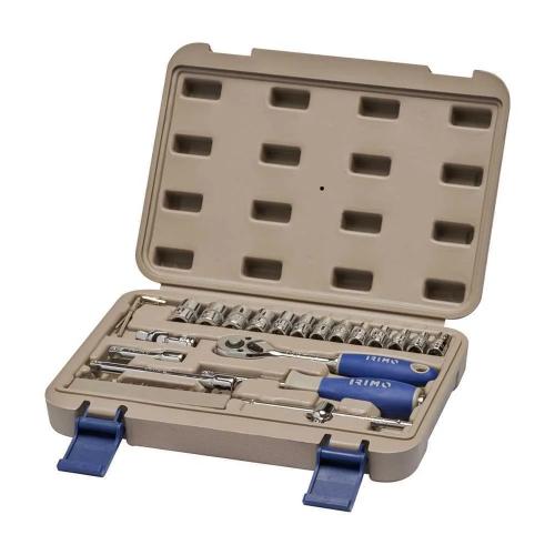 Jogo de Chaves de Caixa e Bits 1/4", 35 Peças 109.