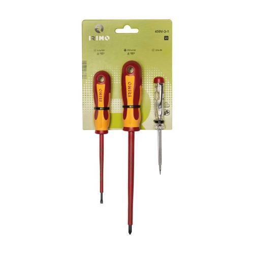 Jogo de 2 Chaves 1000v+Tester 459v-3-1 Irimo