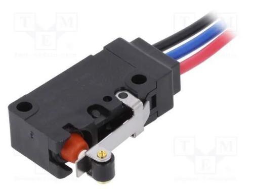 Microinterruptor SNAP ACTION, com alavanca (com r.