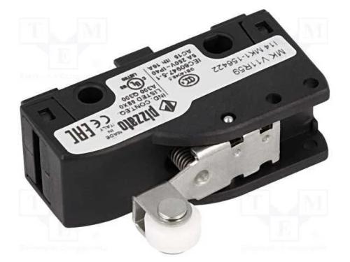 Microinterruptor SNAP ACTION, com alavanca (com r.