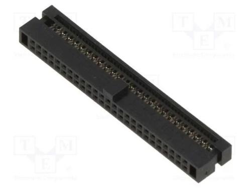 25+25 Pos. Female Dil Ribbon Cabo Connector