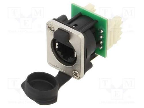 XLRnet D type CAT5e,IDC Terminals (110 Type), IP54