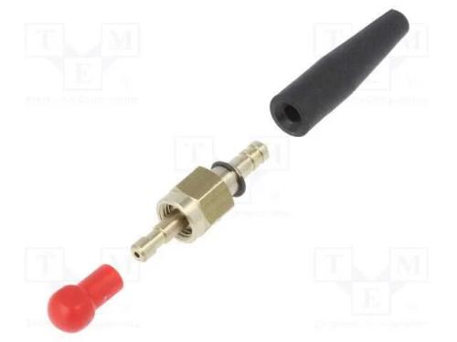 Conector: Fibra Ótica, Ficha, Fsma, com Cabo, Trançado (Clamp)