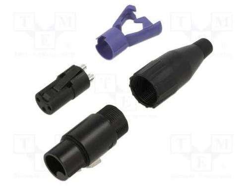 METAL PLUG STR CORD 3 SKT