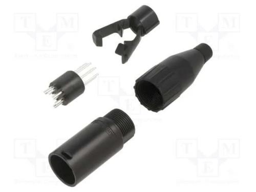 Metal Plug Str Cord 5 Pin