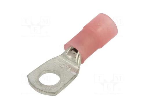 Terminal: anel tubular, M4, : 4,2mm, 0,25÷1,5mm2,.
