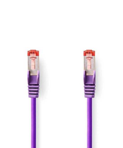Nedis Ccgl85221vt10 Cabo de Rede Violeta 1 M Cat6.