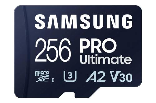 Cartão Memória Microsdxc Uhs-I Pro Ultimate 256gb Classe U3, V30, A2 + Adaptador Sd - Samsung